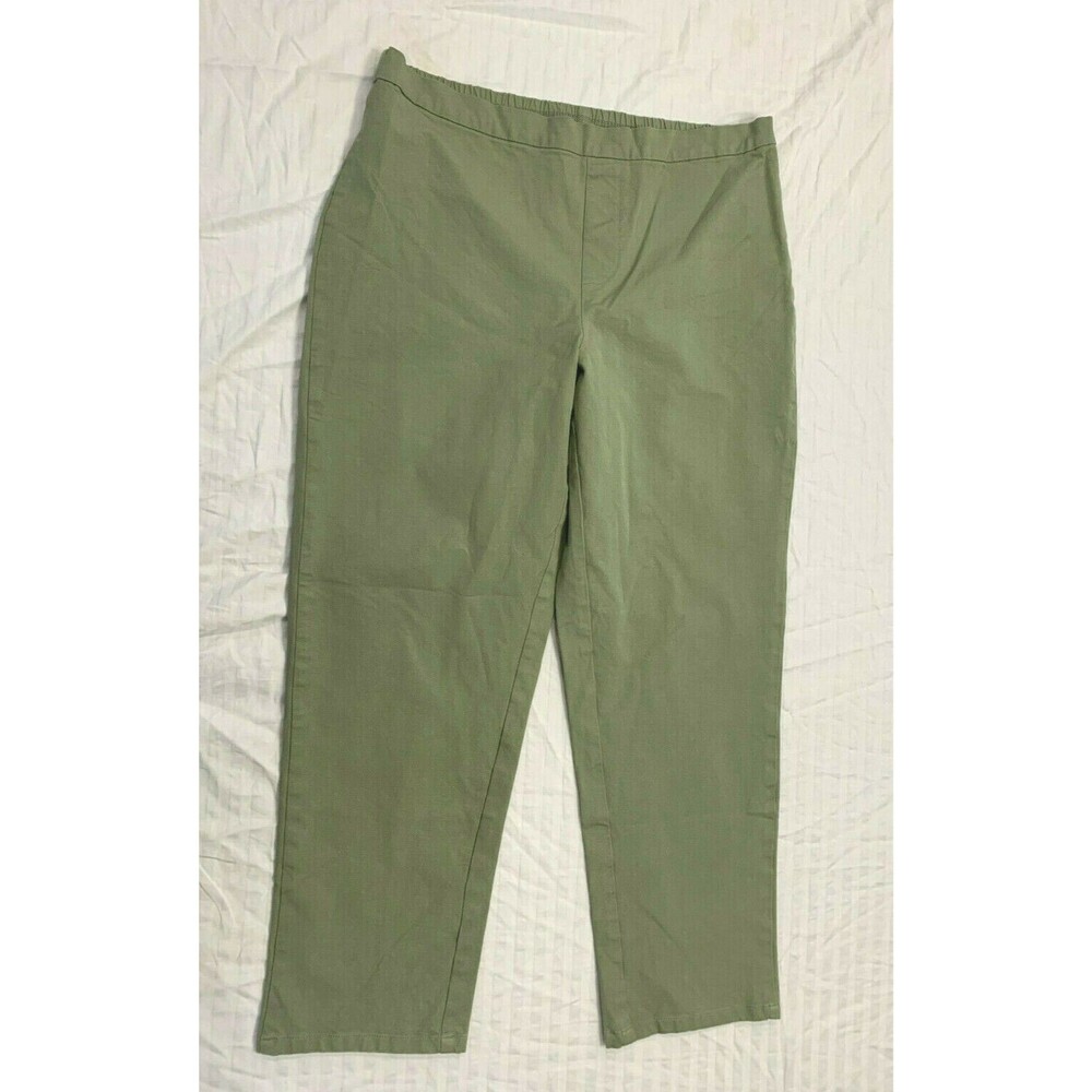 ISAAC MIZRAHI WOMENS PULL ON PANTS SIZE 16